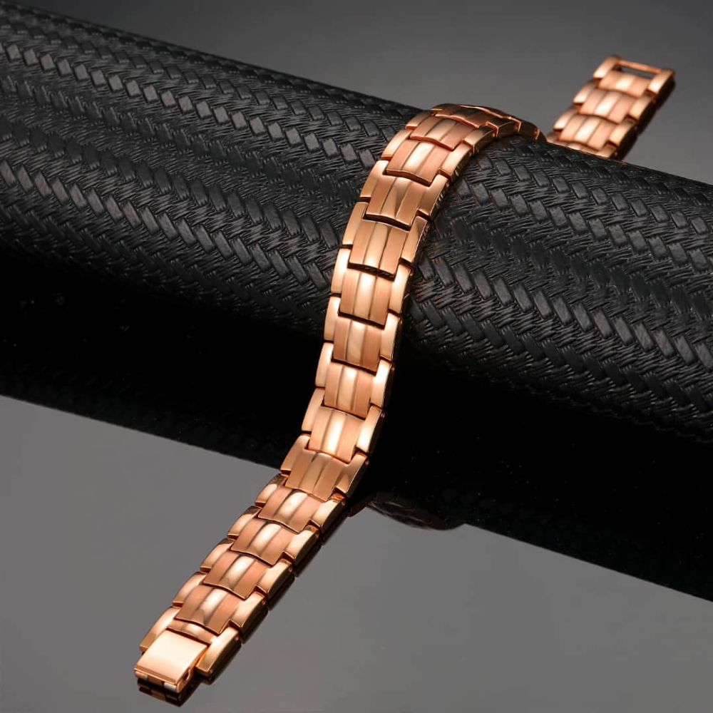 دستبند مغناطیسی اسپرت رز گلد شماره ۱۰ 0